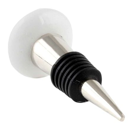 Roman Numeral Flat Watch Wine Bottle Stopper